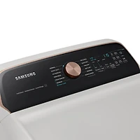 7.4 Cu. Ft. Ivory Top Load High Efficiency Smart Electric Dryer