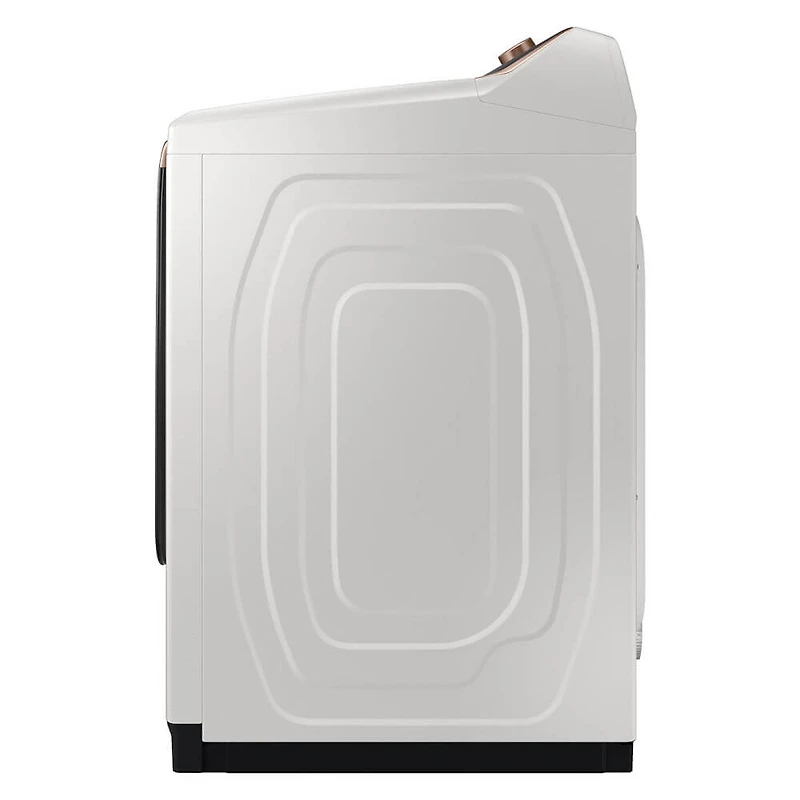 7.4 Cu. Ft. Ivory Top Load High Efficiency Smart Electric Dryer