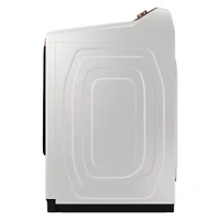 7.4 Cu. Ft. Ivory Top Load High Efficiency Smart Electric Dryer