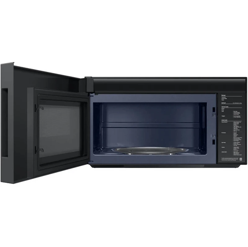 2.1 Cu. Ft. White Glass Over-the-Range Microwave