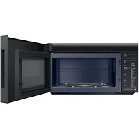 2.1 Cu. Ft. White Glass Over-the-Range Microwave