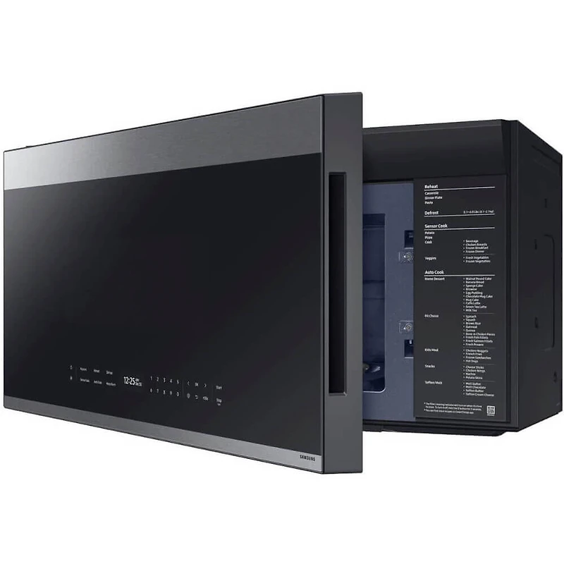 2.1 Cu. Ft. Bespoke Stainless Smart Over-the-Range Microwave