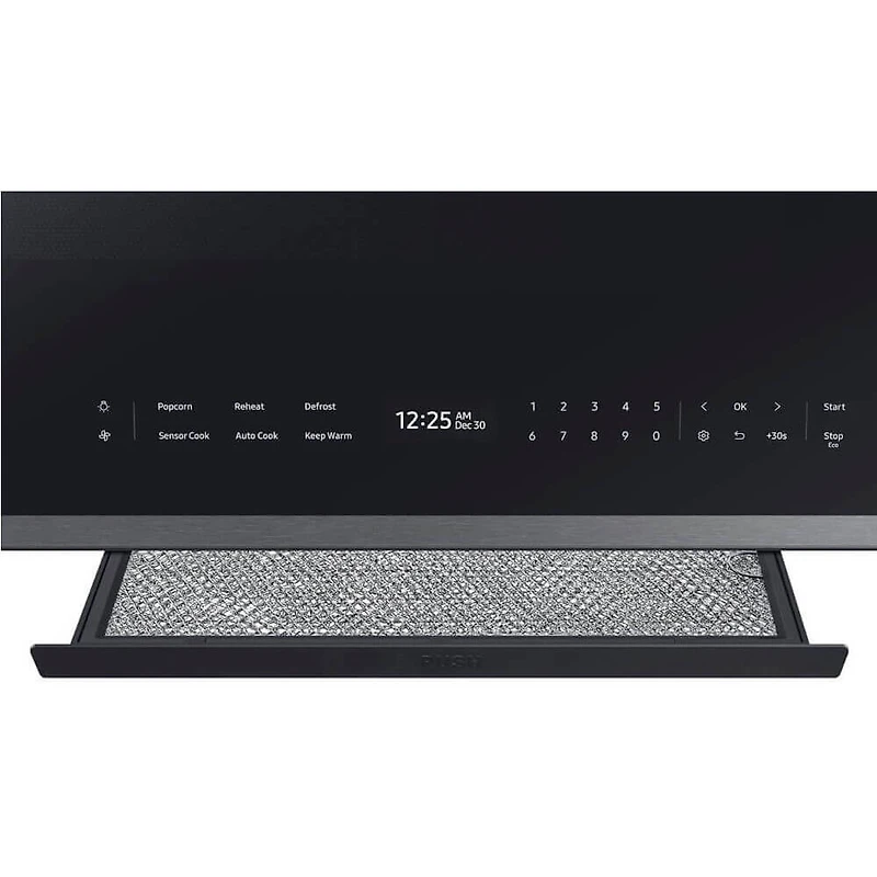 2.1 Cu. Ft. Bespoke Stainless Smart Over-the-Range Microwave