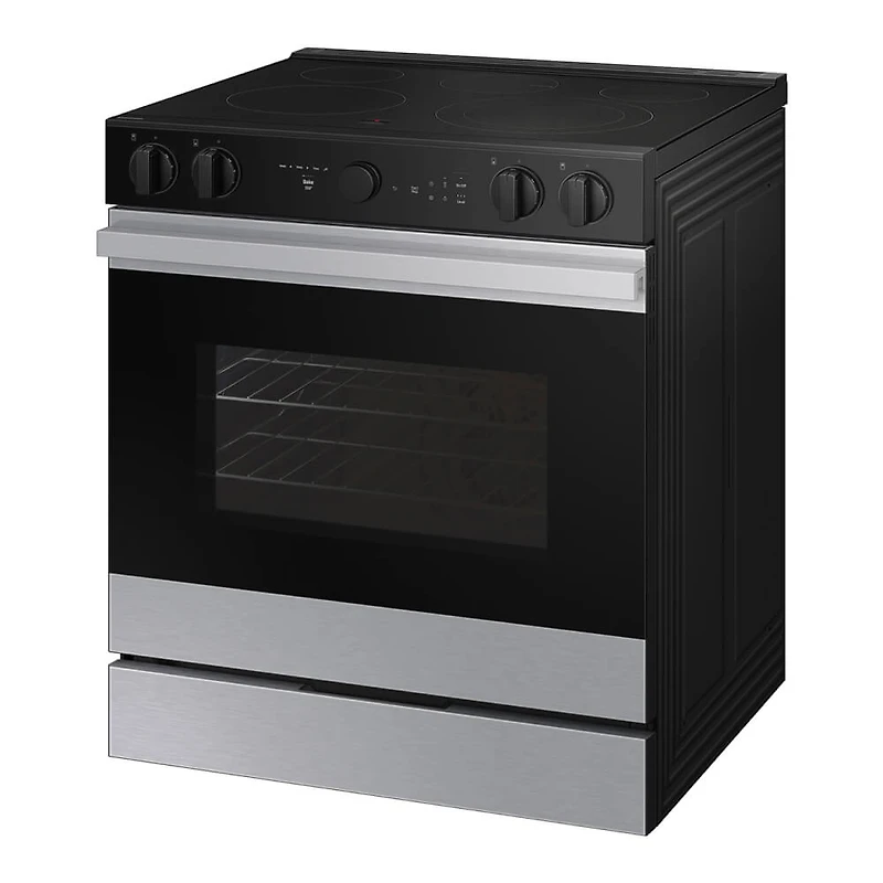 6.3 Cu. Ft. Bespoke Stainless Steel Smart Slide-in Electric Range