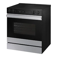 6.3 Cu. Ft. Bespoke Stainless Steel Smart Slide-in Electric Range