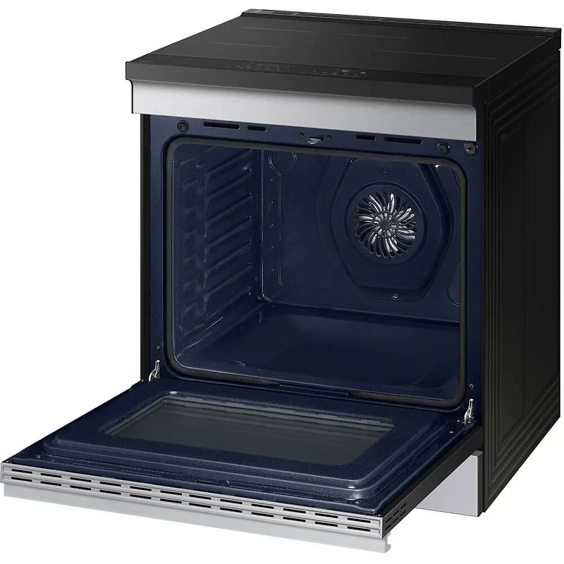 6.3 Cu. Ft. Bespoke Stainless Slide-In Electric Induction Range