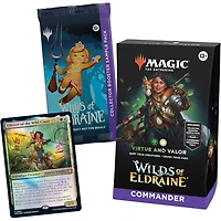 Magic The Gathering Wilds of Eldraine Commander Deck - Virtue and Valor