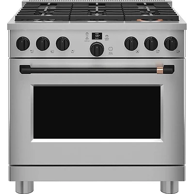 36 inch Flat Black Handle and Knob Set for Pro Range and Rangetop