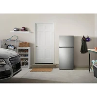 17.5 Cu. Ft. Stainless Top Freezer Garage Ready Refrigerator 