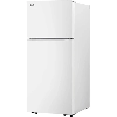 17.5 Cu. Ft. White Top Freezer Garage Ready Refrigerator