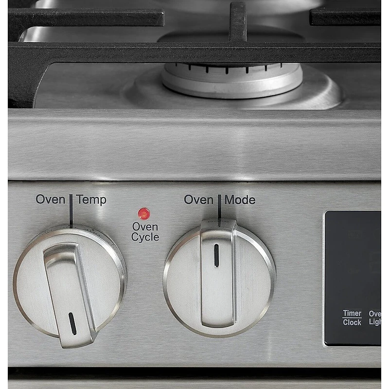 2.9 Cu. Ft. Stainless Steel Slide-In Gas Convection Range