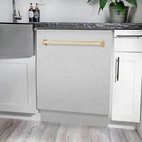 45 dBA Autograph Edition Top Control Built-In Dishwasher - Stainless/Champagne Bronze