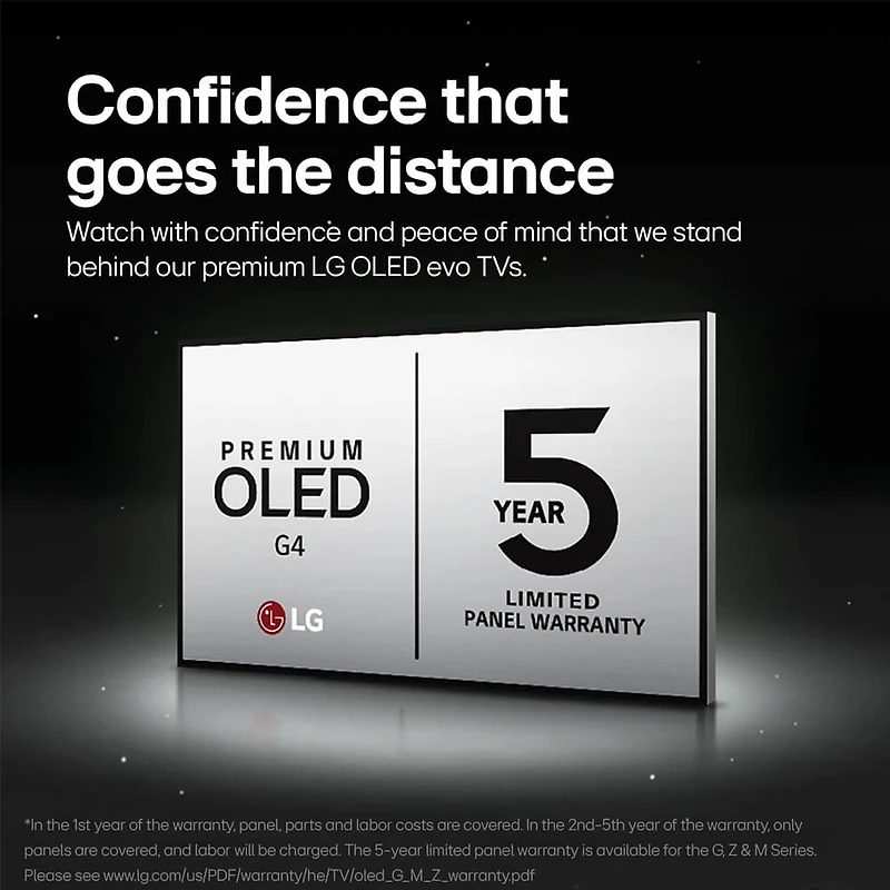 55 inch Class G4 Series OLED evo 4K Smart TV - OPEN BOX