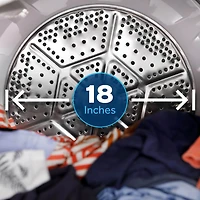 7.2 Cu. Ft. White Top Load Electric Dryer