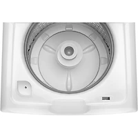 4.3 Cu. Ft. White Top Load Washer with Stainless Steel Basket