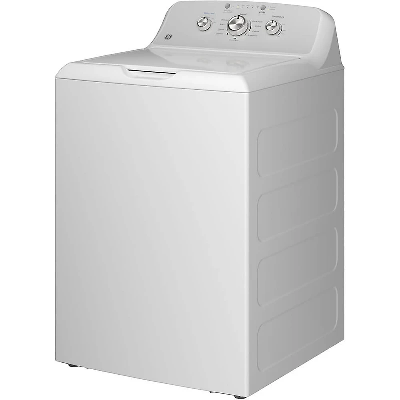 4.3 Cu. Ft. White Top Load Washer with Stainless Steel Basket