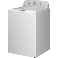 4.3 Cu. Ft. White Top Load Washer with Stainless Steel Basket