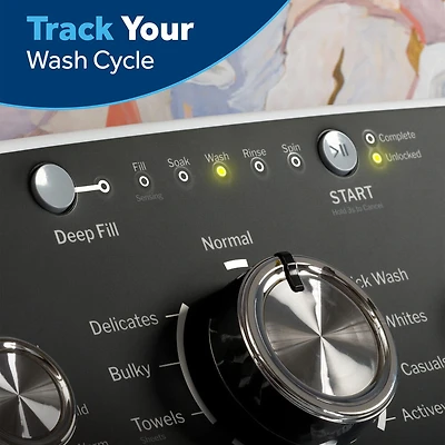 4.5 Cu. Ft. White Top Load Washer