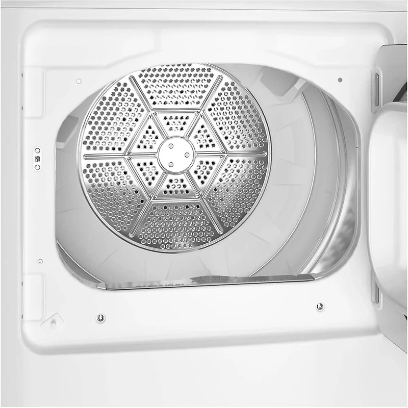 6.2 Cu. Ft. White Electric Dryer with Auto Dry