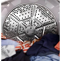 6.2 Cu. Ft. White Electric Dryer with Auto Dry