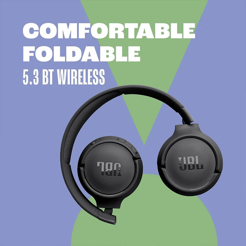 Tune Pure Bass Wireless Bluetooth Headphones - White