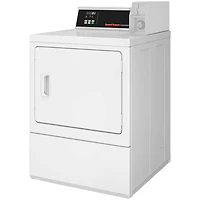 7 Cu. Ft. White Front Load Commercial Electric Dryer