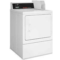 7 Cu. Ft. White Front Load Commercial Electric Dryer