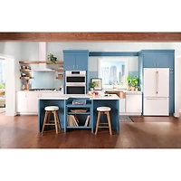 26.5 Cu. Ft. White Counter-Depth 3-Door French Door Smart Refrigerator