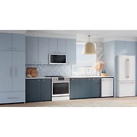 26.5 Cu. Ft. White Counter-Depth 3-Door French Door Smart Refrigerator