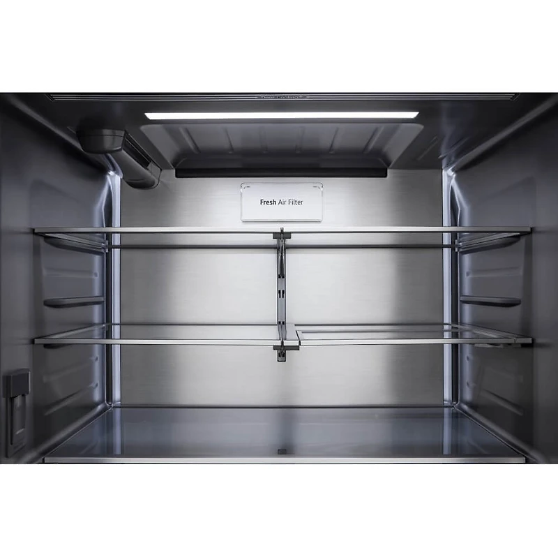 26.5 Cu. Ft. White Counter-Depth 3-Door French Door Smart Refrigerator