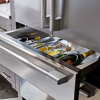 19.3 Cu. Ft. Panel-Ready Built-In 4-Door French Door Smart Refrigerator