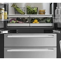 19.3 Cu. Ft. Panel-Ready Built-In 4-Door French Door Smart Refrigerator