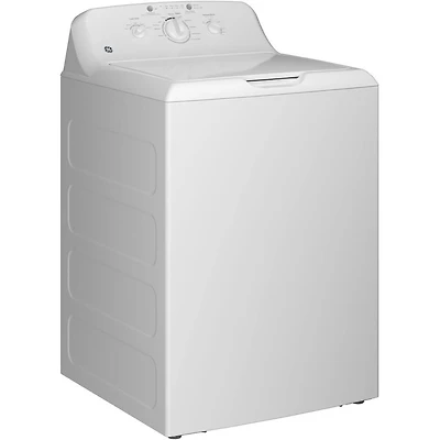 4 Cu. Ft. White Top Load Washer with Stainless Steel Basket - OPEN BOX