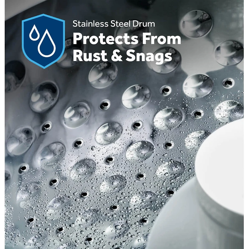 4 Cu. Ft. White Top Load Washer with Stainless Steel Basket - OPEN BOX