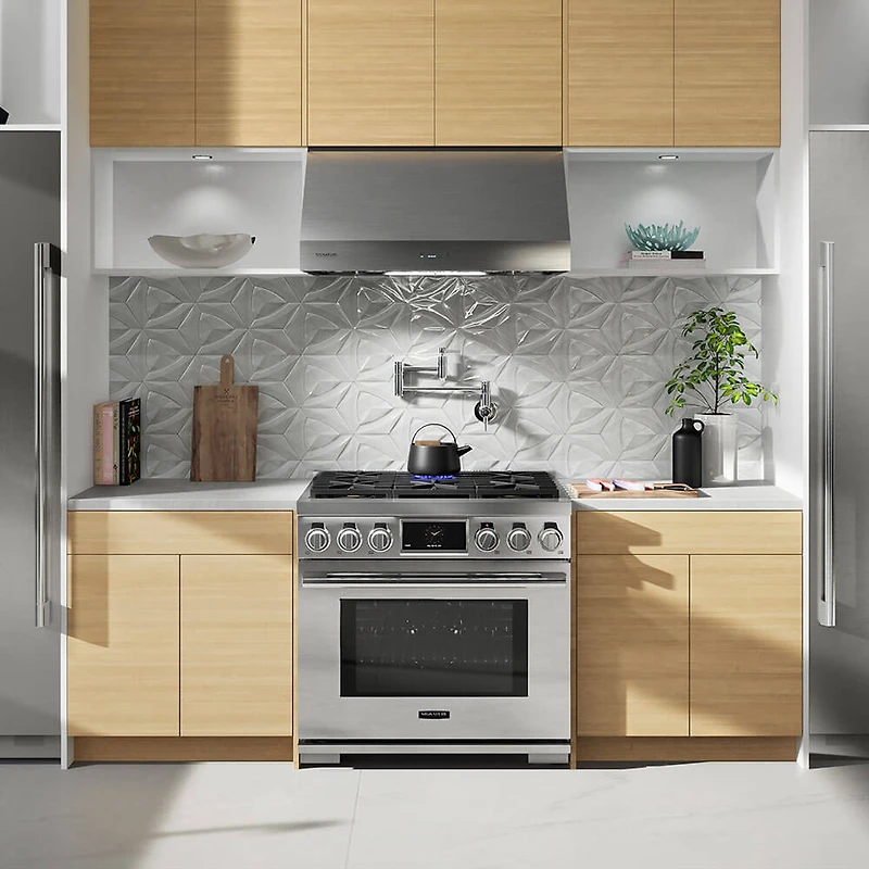 6.3 Cu. Ft. Stainless Steel Slide-In Pro Smart Gas Range