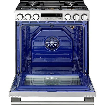 6.3 Cu. Ft. Stainless Freestanding Smart Gas Range