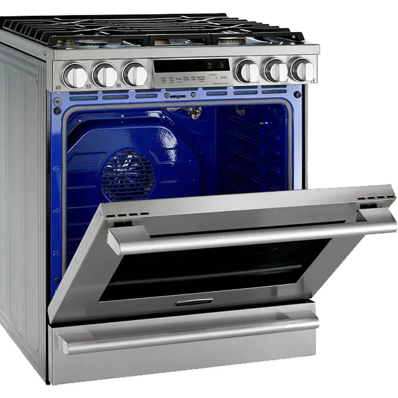 6.3 Cu. Ft. Stainless Freestanding Smart Gas Range