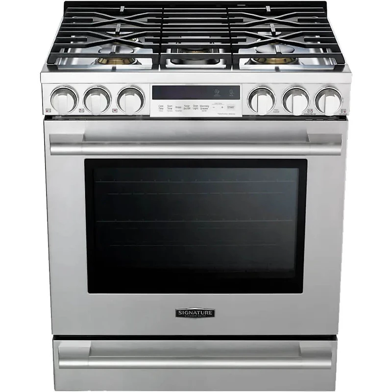 6.3 Cu. Ft. Stainless Freestanding Smart Gas Range