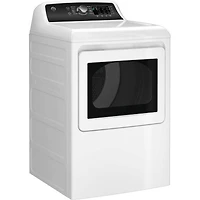 7.4 Cu. Ft. White on White Top Load Electric Dryer