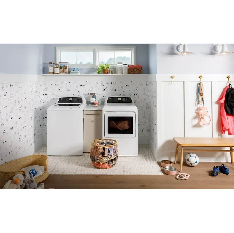 4.5 Cu. Ft. White on White Top Load Washer