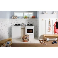 4.5 Cu. Ft. White on White Top Load Washer