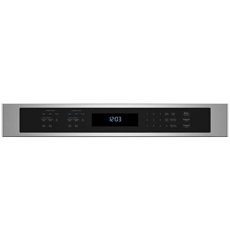 30 inch PrintShield Stainless Convection Electric Double Wall Oven with Air Fry - OPEN BOX