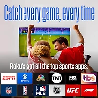 50 inch Edgeless HD Roku TV