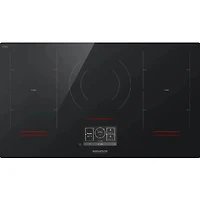 36 inch Black 5 Burner Flex Induction Electric Smart Cooktop