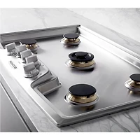 inch Stainless Steel 5 Burner Gas Smart Cooktop