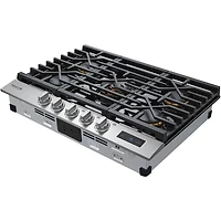 30 inch Stainless Steel 5 Burner Gas Smart Cooktop