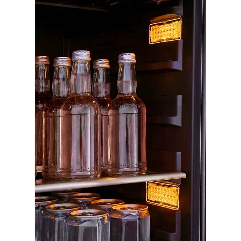 112 Can Silver Single Zone Beverage Cooler