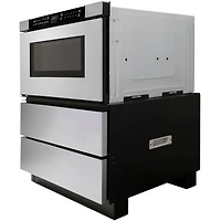 1.2 Cu. Ft Stainless Steel Drawer Microwave Oven