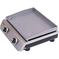 2 Burner Tabletop Gas Griddle
