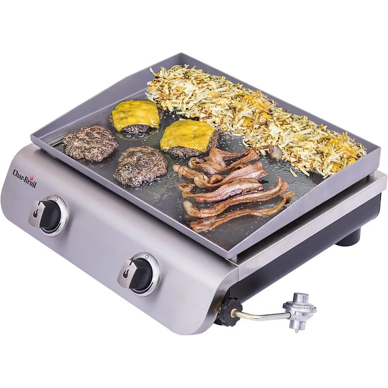 2 Burner Tabletop Gas Griddle